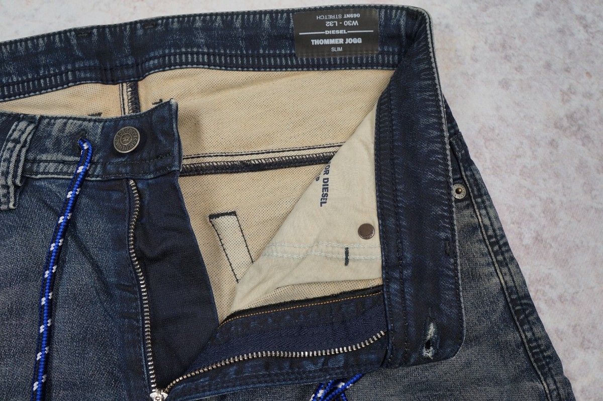 DIESEL THOMMER JOGG CB-NE 069NT 69NT STRETCH SLIM JEANS DENIM W30