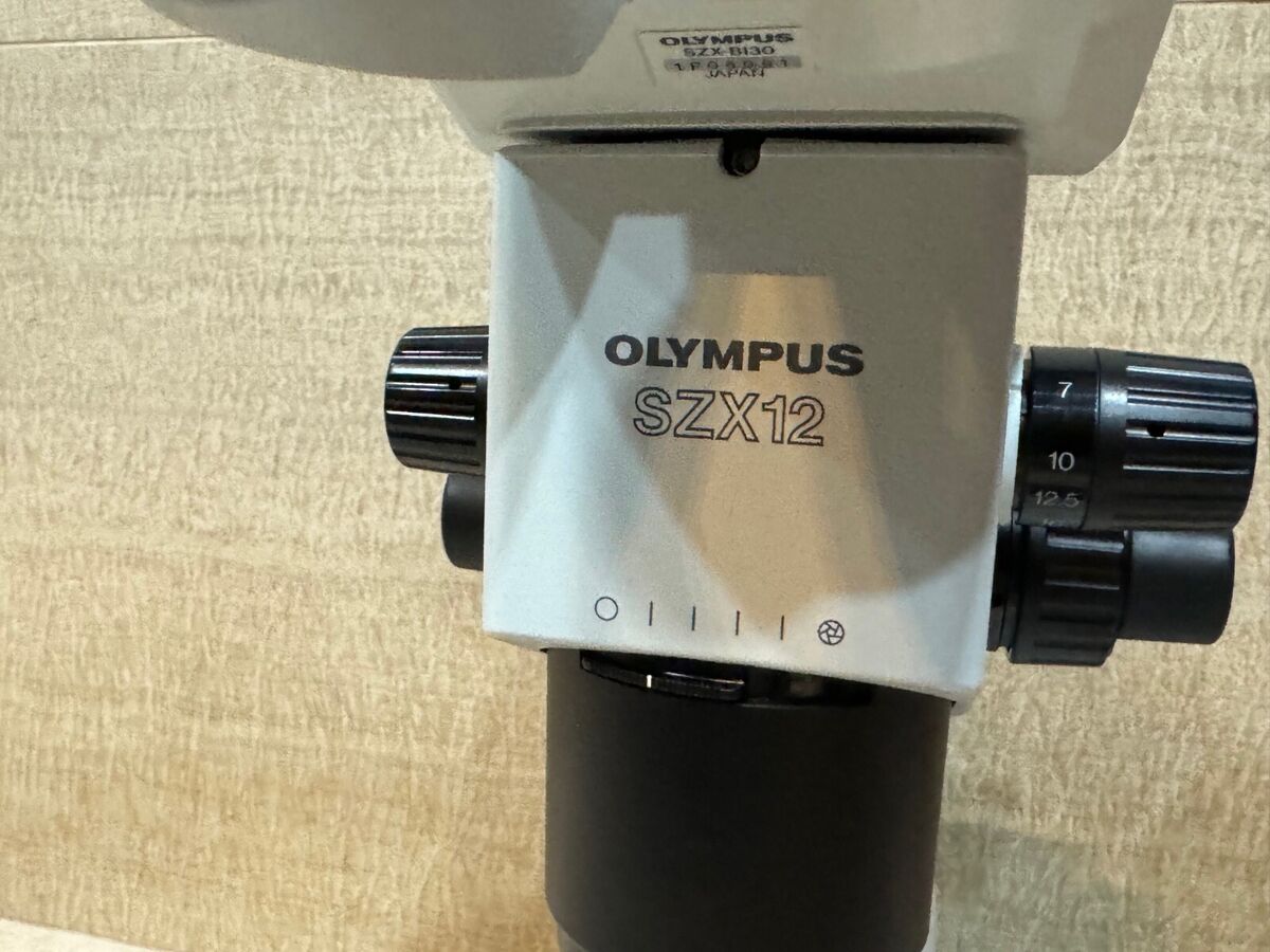 OLYMPUS SZX12 Stereo Zoom Microscope W/ DF PLAPO 1X PF , SZX OLYMPUS SZX12 Stereo Zoom Microscope W/ DF PLAPO 1X PF , SZX