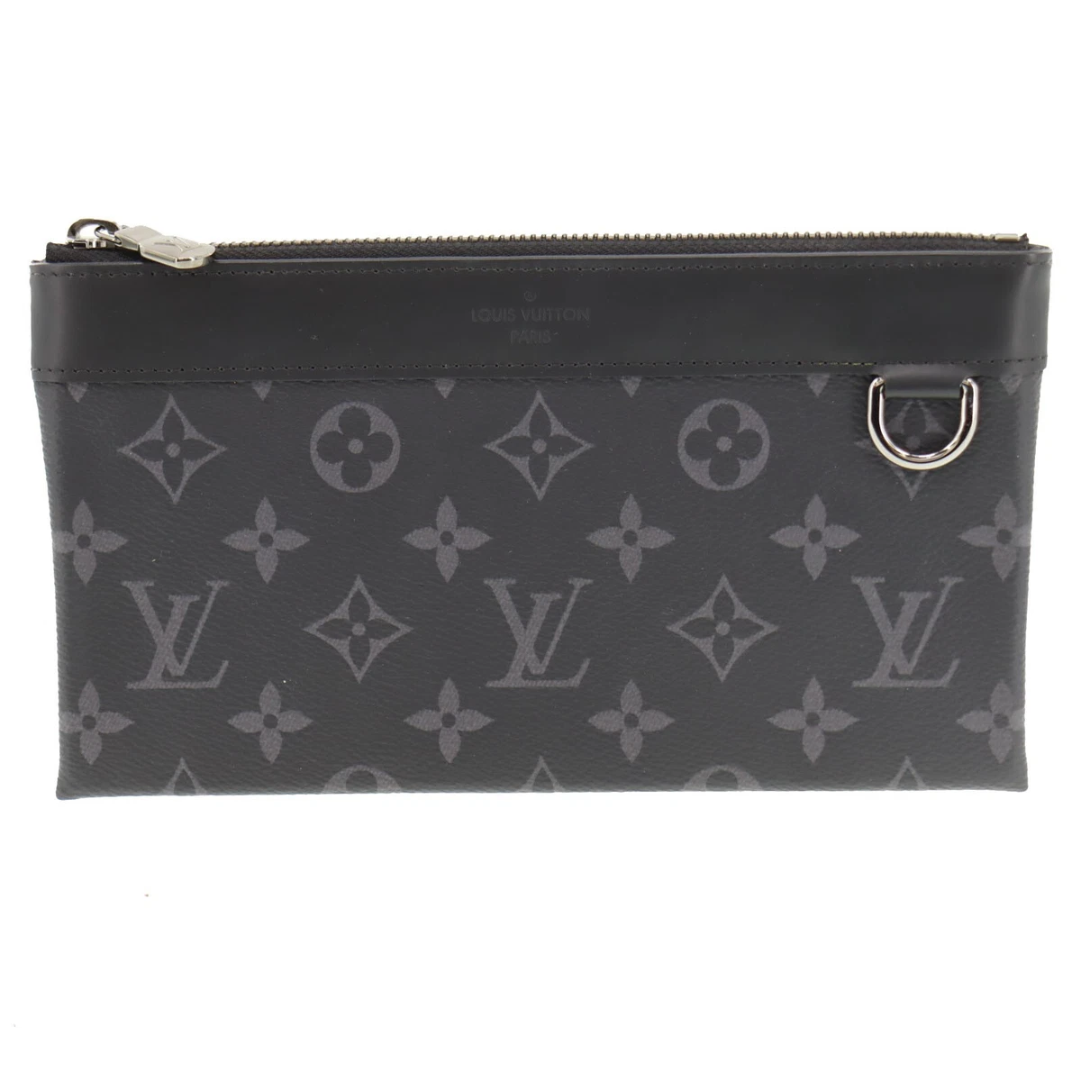 LOUIS VUITTON LV Pochette Discovery PM Used Clutch Monogram