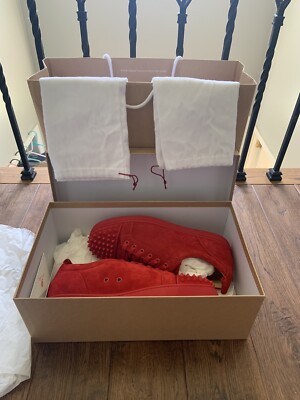 Christian Louboutin Louis Junior Spikes Flat Top EU 41 | eBay