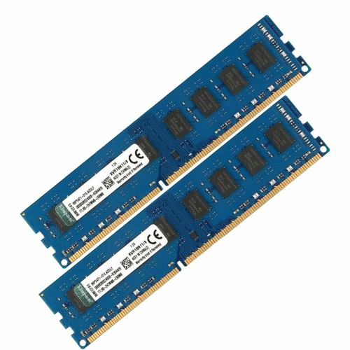 Kingston 32GB 16GB 8GB DDR3 1600MHz PC3-12800 KVR16N11/8 Desktop Memory Lot Blue - Picture 6 of 15