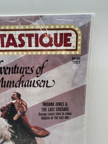 IMMPECABLE CONDITION 1989 Cinefantastique Mag INDIANA JONES AND THE LAST CRUSADE - Picture 4 of 6