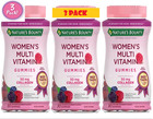 3 Pack Women's Multi Vitamin 240 Gummies 3x80 50mg Collagen Optimal Woman Health