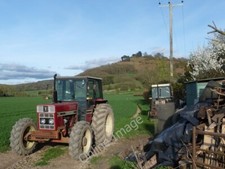 Photo 6x4 Old tractors in the field near Yatton Yatton/SO4266 An old Cas c2011