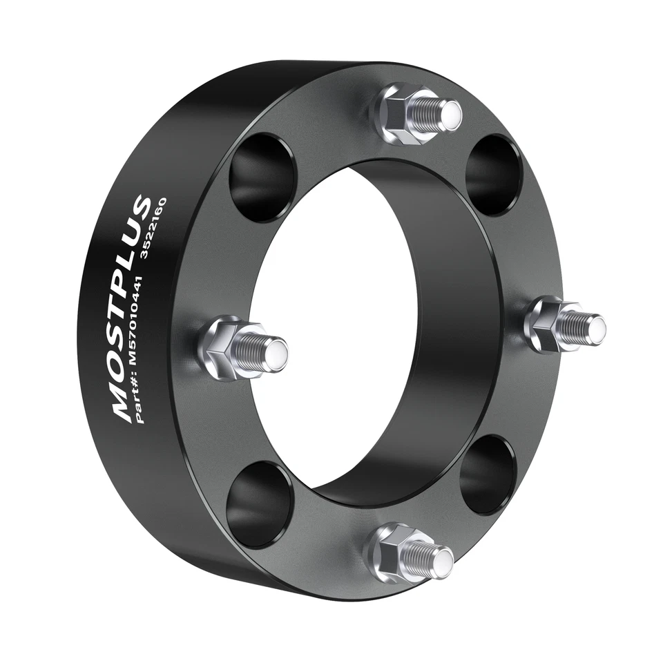 4PCS 4x156 2 inch ATV Wheel Spacers 12x1.5 Fits Polaris RZR XP Ranger 1000 900 - Image 4 of 4