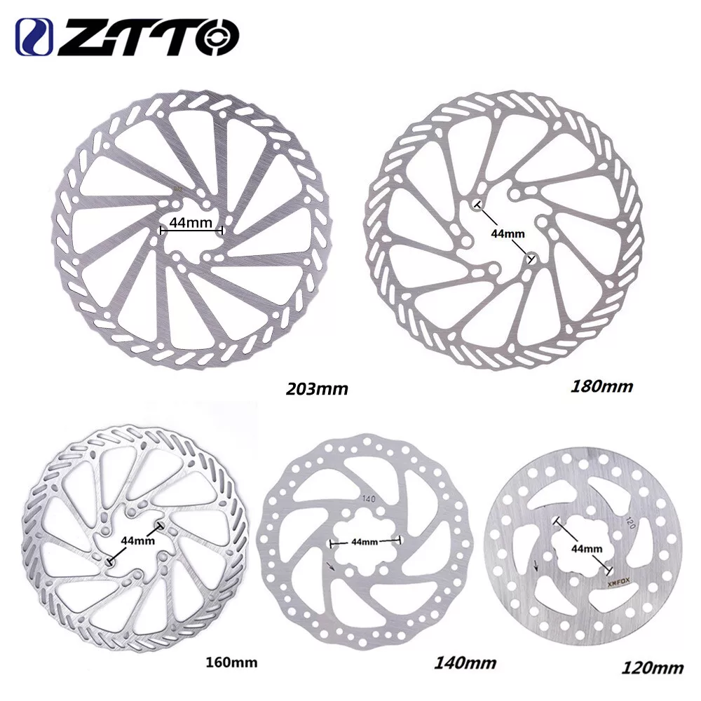 Mtb brake sales rotor size
