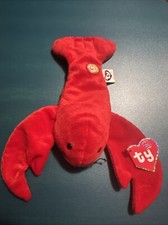 Ty Beanie Babies bboc Original 9 Pinchers The Lobster. Brand New!!!
