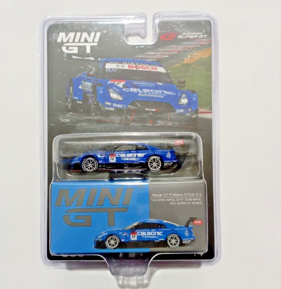 MINI GT Nissan GT-R Nismo GT500 2021 Super GT Series
