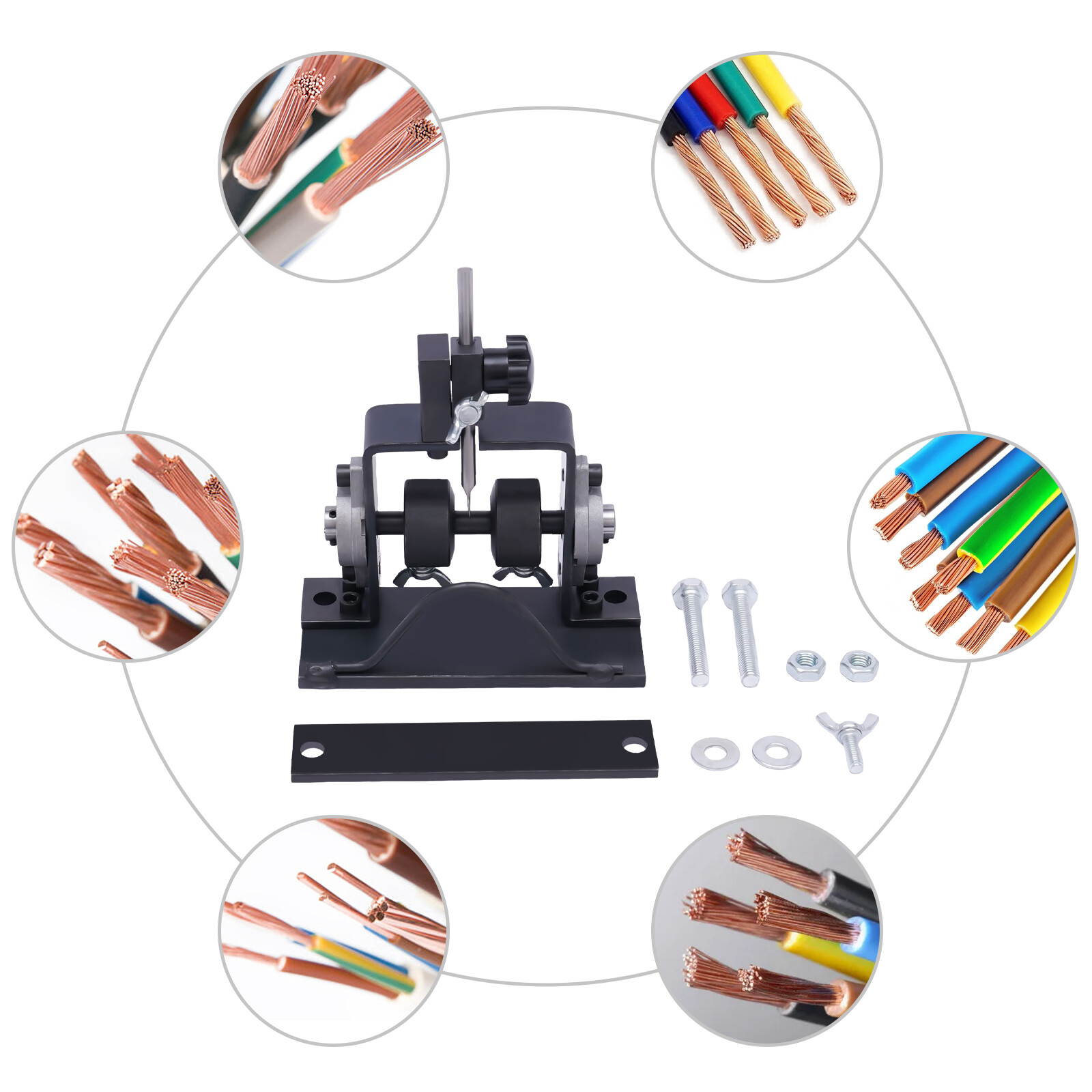 Copper Wire Stripping Machine Cable Stripper Fixture Scrap Recycle Tool