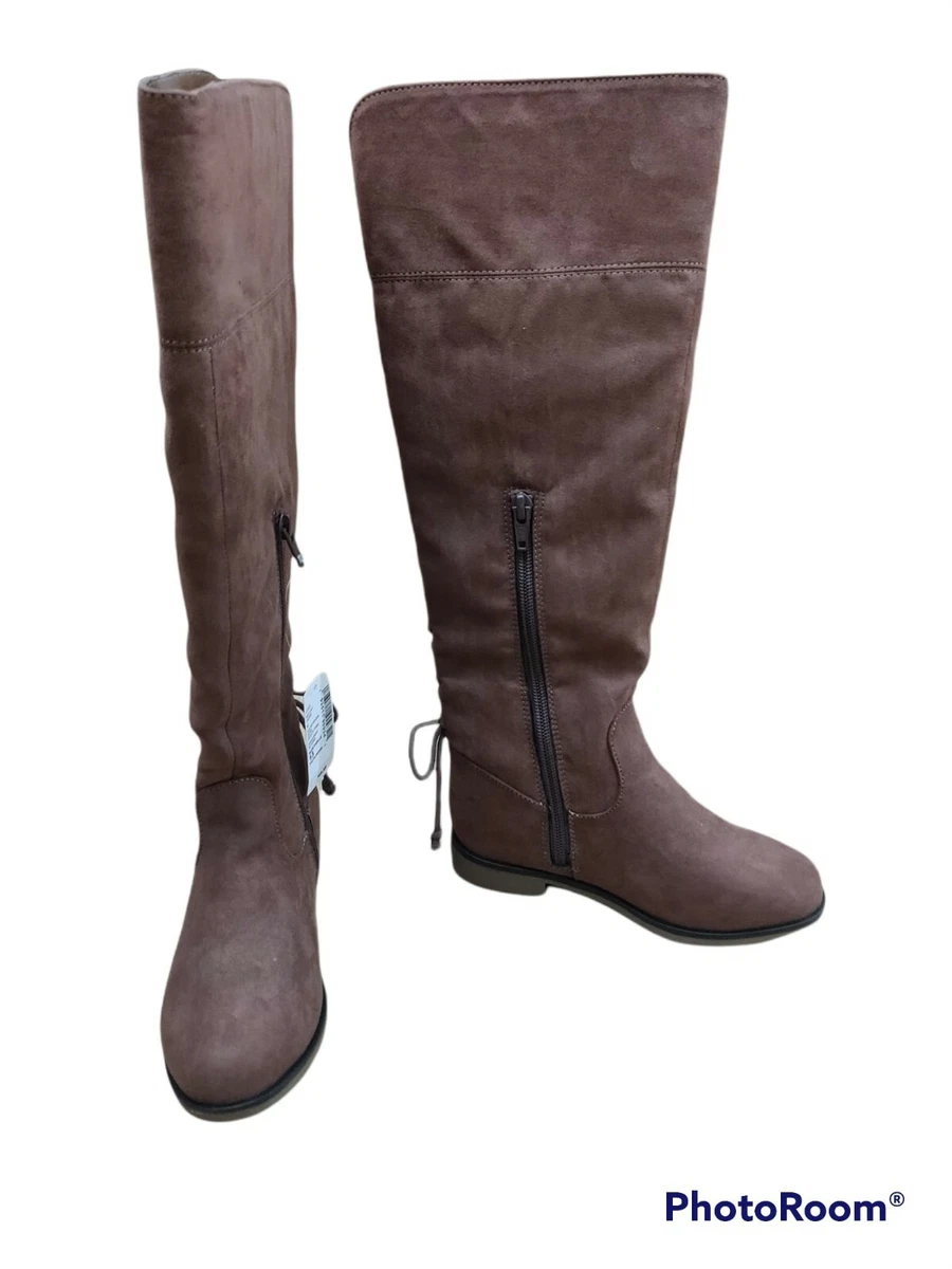 Girls knee high 2025 boots size 3