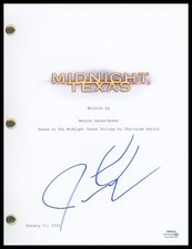 Jason Lewis "Midnight, Texas" AUTOGRAPH Signed 'Joe Strong' Pilot Episode Script