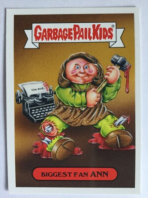 Mülleimer Kinder Aufkleber Rache von Oh The Horror-Ible 7b größter Fan Ann