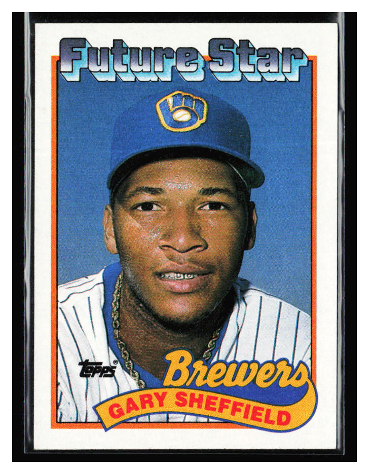1989 Topps #343 Gary Sheffield RC