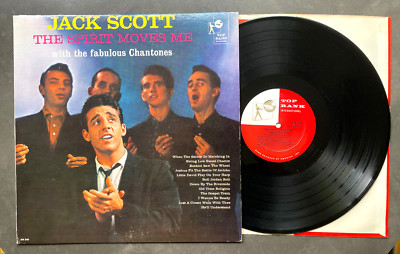 LP Jack Scott - The Spirit Moves Me - US Top Rank Rockabilly