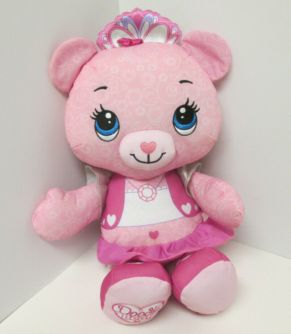 2011 Fisher Price Pink Doodle Bear Princess Plush - 16