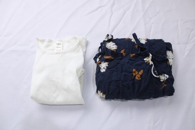 OshKosh B'gosh Girls Two Piece Shirt & Dress Set EJ1 Multicolor Size 8 NWT