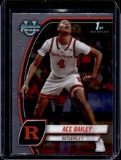 Ace Bailey 2024-25 Bowman University Chrome #1 Qty Available