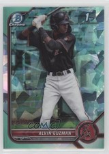 2022 Bowman Sapphire Chrome Prospects Aqua 35/55 Alvin Guzman #BCP-18 0tf6