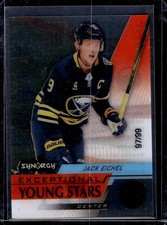 2020 Upper Deck Synergy Jack Eichel #EY-22 Exceptional Young Stars Black /99 NM