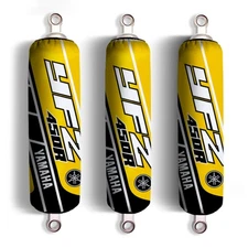 Yellow Yamaha Shock Absorber Covers YFZ450R *Special Edition* 60th (Set 3) NEW