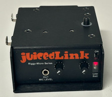 JuicedLink Riggy Micro XLR Input Preamp RM222 for DSLR Cameras