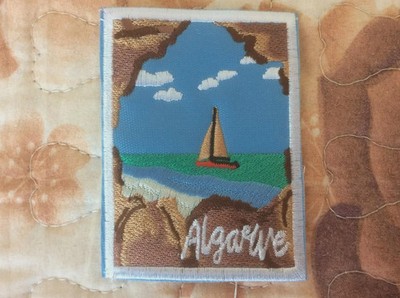 Patch Algarve Portugal Faro Benagil Cave Praia da Rocha Atlantic Ocean