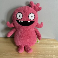 2019 Ugly Dolls Moxy 9" Pink Stuffed Weighted Sitting Plush Toy