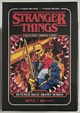 2022 Topps zerocool Stranger Things Butcher Billy Blaster Box New Factory Sealed