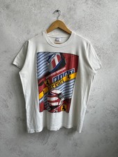 Vintage Ferrari Racing F1 T-Shirt Gerhard Berger Marlboro Nigel Mansell Tee