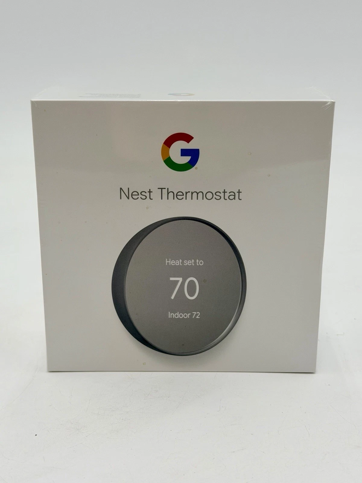 Google Nest Thermostat GA02081-US Charcoal Wi-Fi Smart Thermostat NEW SEALED