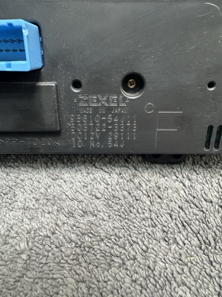 Unidad de control de clima calentador de aire acondicionado Suzuki 03-06 XL-7 03-05 Grand Vitara 95610-54J14 Foto 3 de 3