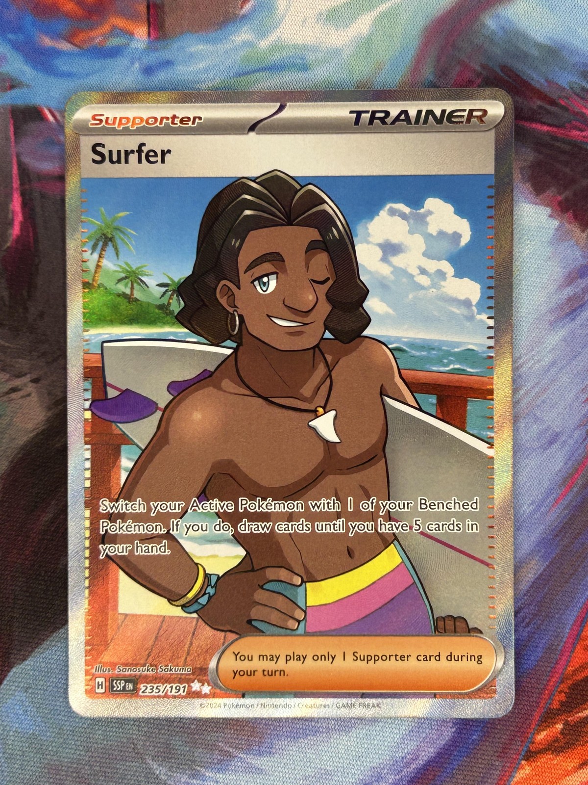 SV08: Surging Sparks #235/191 Surfer