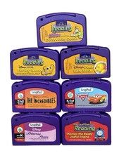 Disney Leap Frog Game Cartridges Lot Of 7 Leap Pad Learning Reading Games