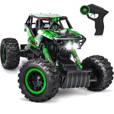 DOUBLE E 1:14 Scale Large Remote Control Car Monster Trucks with Head Lights,...