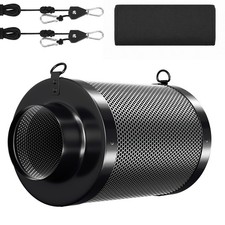 Aktivkohlefilter &Oslash;100mm &Oslash;150mm &Oslash;200mm Grow Filter Kohlefilter Carbon Filter