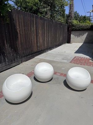 Finn Stone Ball Chairs | eBay