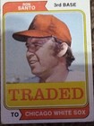 Photo of 1974 Topps Traded #270T Ron Santo Chicago White Sox Baseball Card