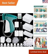 Ultimate 3576 Pcs Clothes Tagging Gun Kit: Barbs, Needles Size Labels Included
