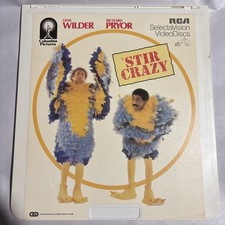 Stir Crazy RCA CED Videodisc Movie