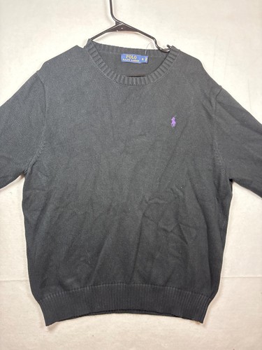 Polo Ralph Lauren maglione maglia girocollo grigio classico Xl - Foto 2 di 12