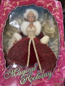 NIB RARE Millennial Magical Holiday Jakks Pacific Collection Christmas Doll 1999