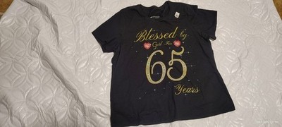 Blessed By God For 65 Years Old 65th Birthday Party Women T-Shirt