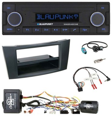 Blaupunkt DAB USB Bluetooth Lenkrad Autoradio für Mercedes E-Klasse W211 02-08 a