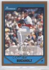 2007 Bowman Draft Prospects Futures Game Gold Clay Buchholz #BDPP69 0b0