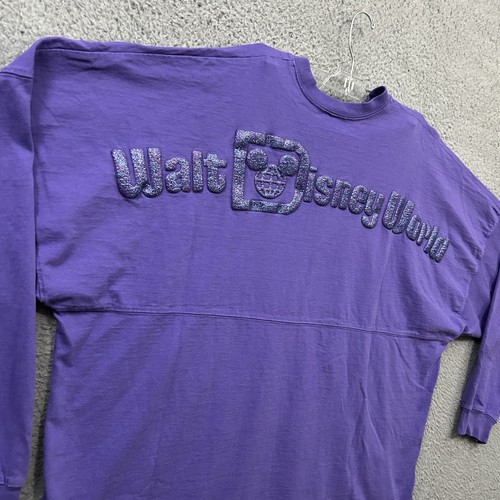 Disney Shirt Erwachsene Extra Large Lila Spirit Jersey Parks Langarm Walt World