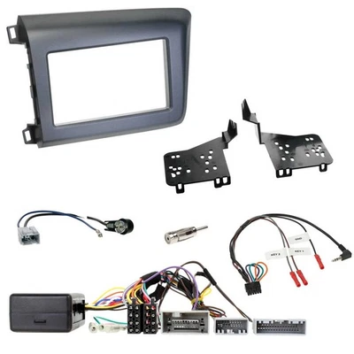 Radioset Lenkradadapter Doppel DIN Autoradio für Honda Civic US Modelle 2012-201 - Bild 1 von 4