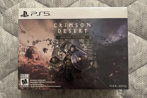 ✅ NEW CRIMSON DESERT DELUXE EDITION - PLAYSTATION 5 PS5 SHIPS APRIL 13th! 💨