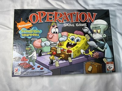 SpongeBob SquarePants Operation Skill Game 2007 Complete Tested
