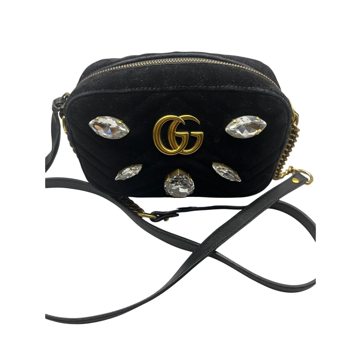 Gucci Velvet Exterior Bags & Handbags for Women for sale | eBay