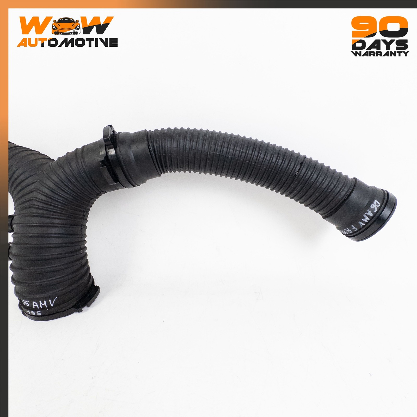 06-16 ASTON MARTIN V8 VANTAGE 4.3L AIR INTAKE Y PIPE HOSE TUBE ASSEMBLY OEM